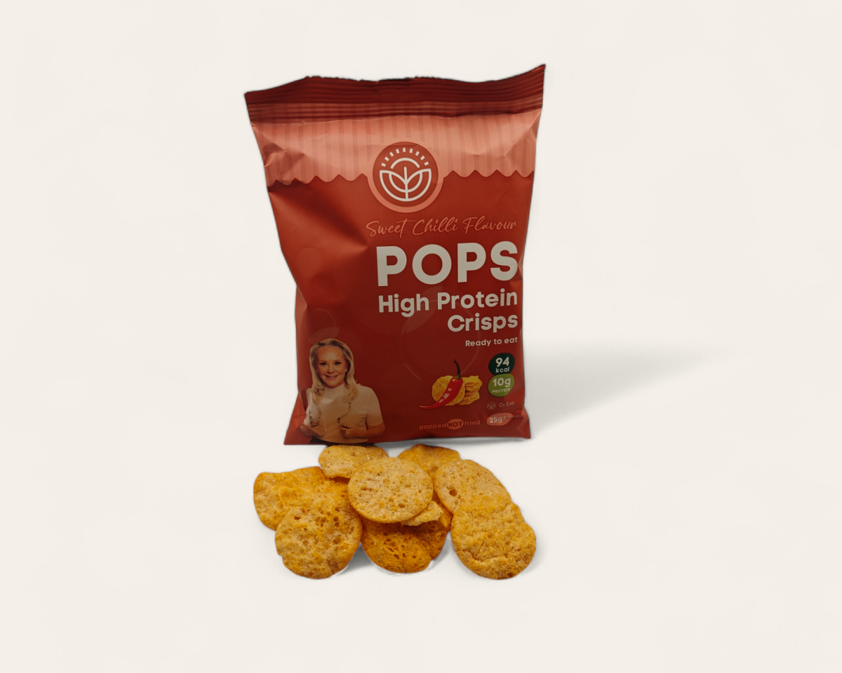 Pops High Protein Crisps - Sweet Chilli Flavour