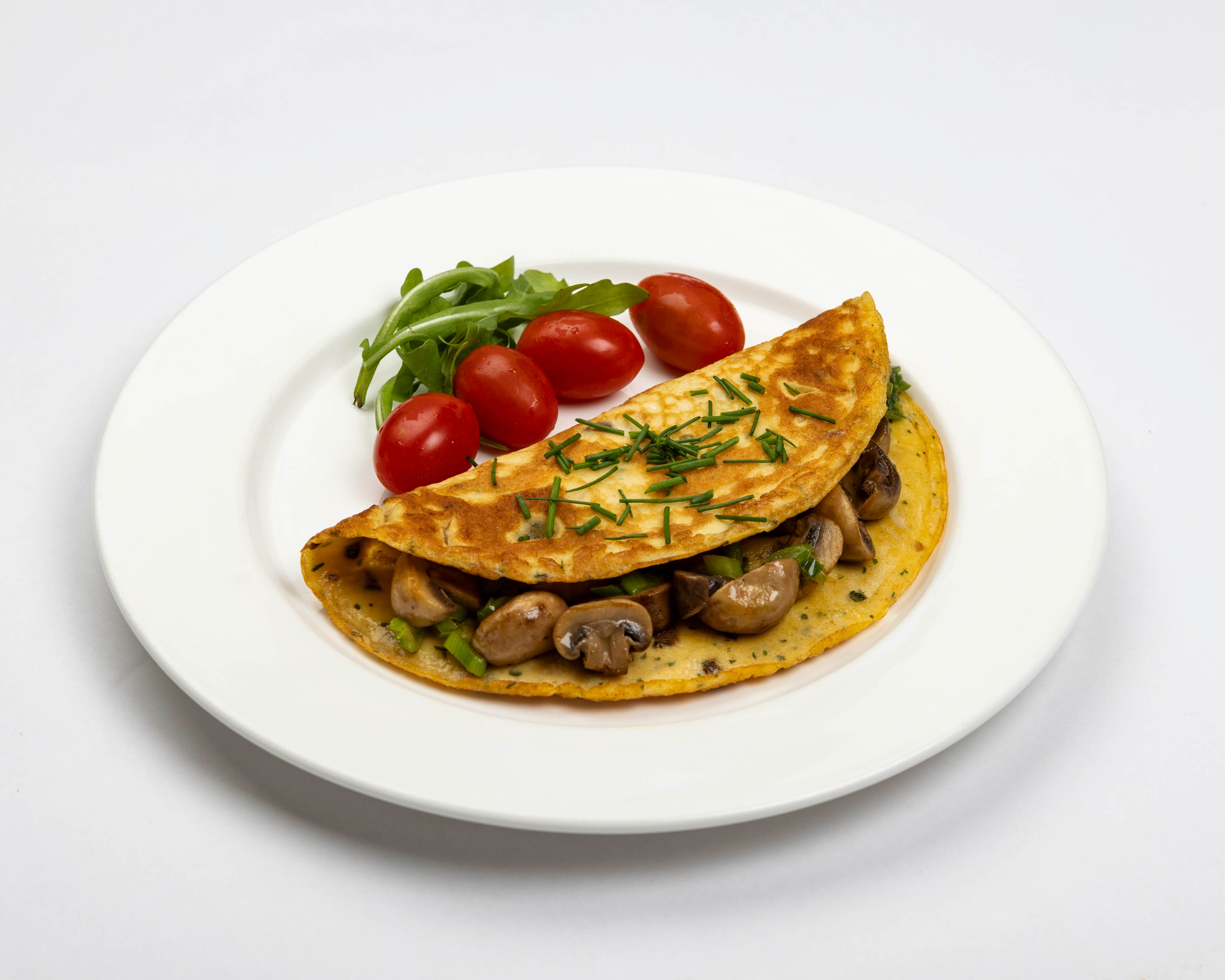 High Protein Omelette - Mushroom