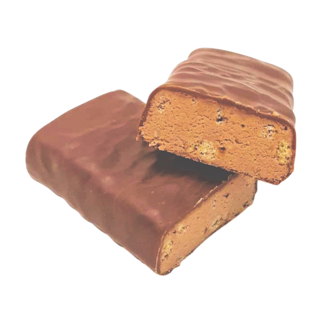 High Protein Chewy Almond Caramel Bar