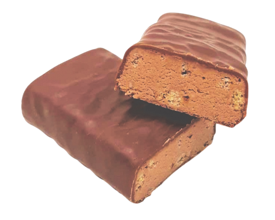 High Protein Chewy Almond Caramel Bar