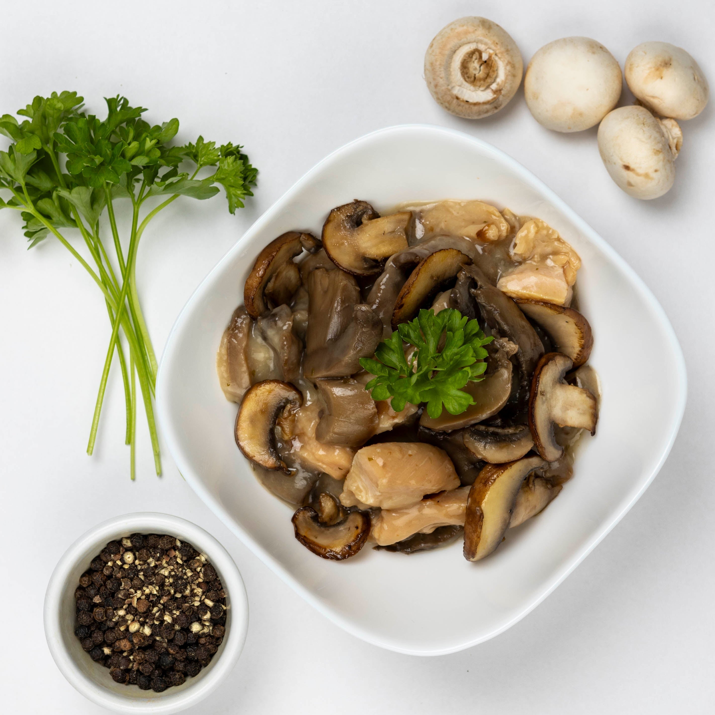 Chicken and Mushrooms