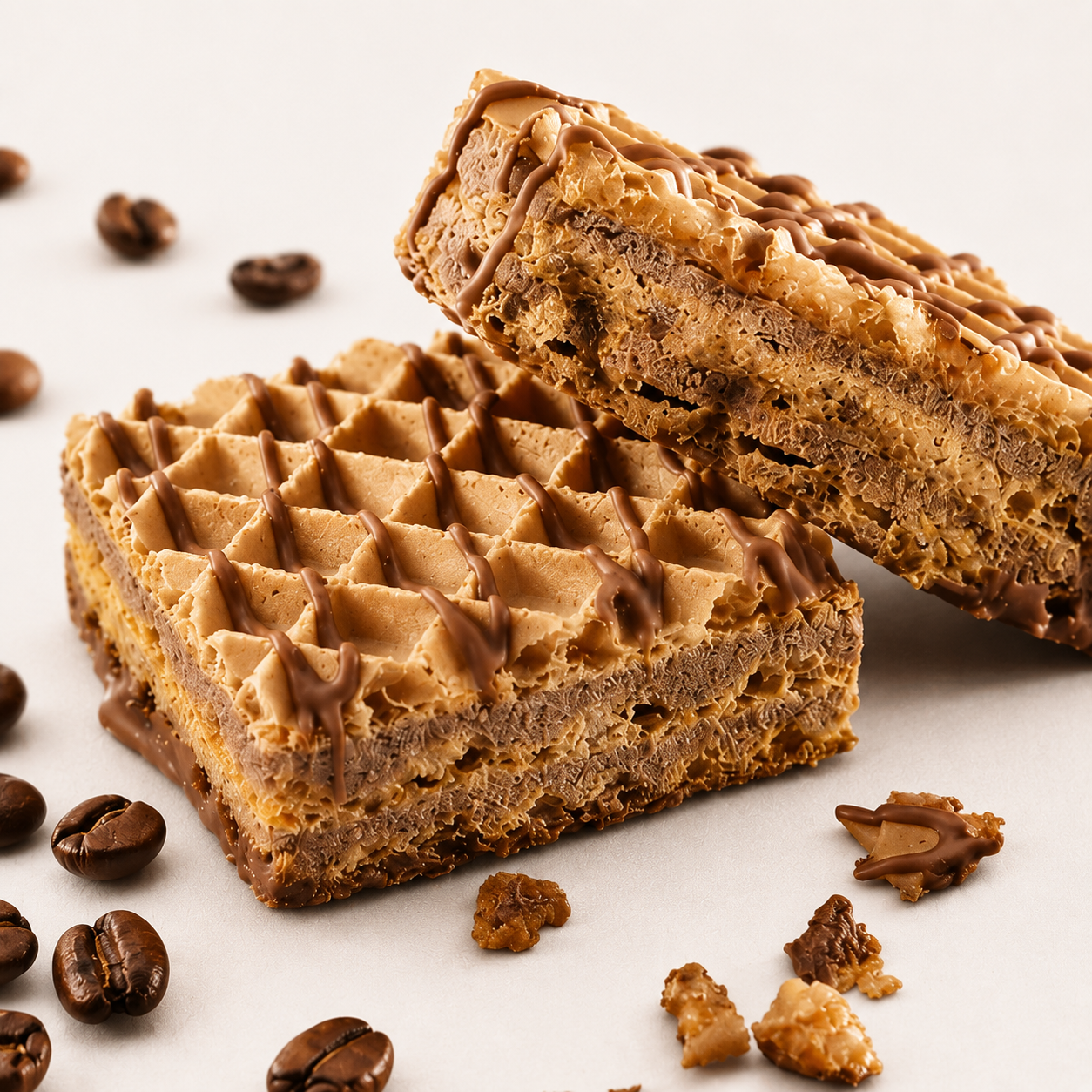 High Protein Wafer - Mocha Flavoured