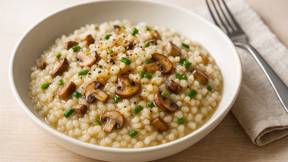 Mushroom Risotto with Smart Rice