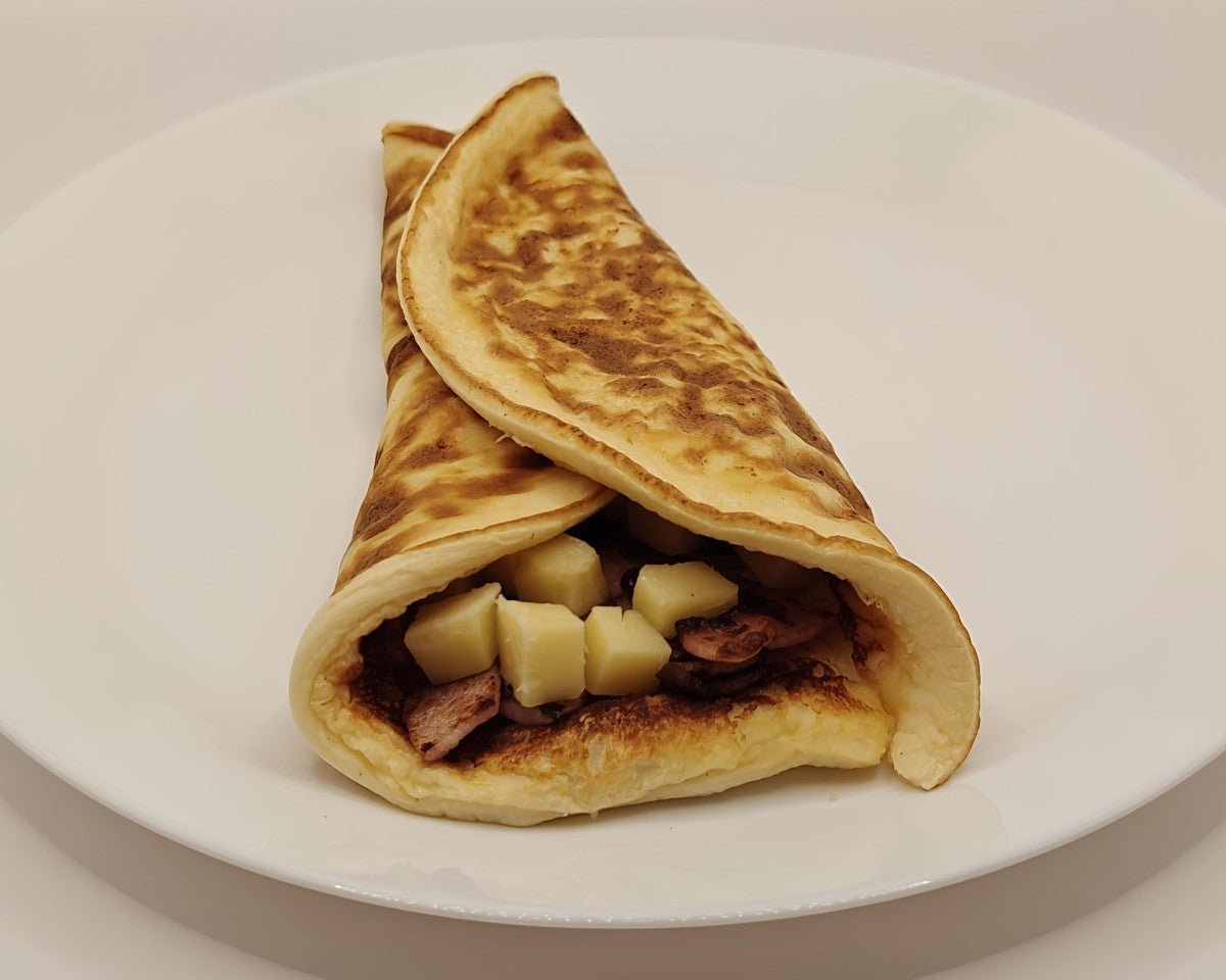 Cheese and Bacon Flavoured Pancake